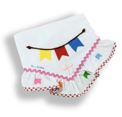 Bandana junina noivinha bandeirinhas para pet - comprar online