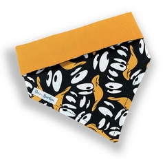 Bandana Patolino dupla face laranja para pet - comprar online
