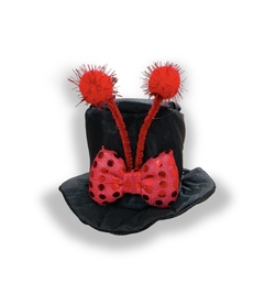 Cartola da joaninha carnaval pet