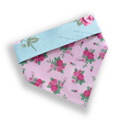 Bandana rosa e mensagem para pet - comprar online