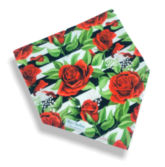 Bandana rosas listrado para pet