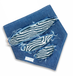 Bandana Savage - jeans e zebra