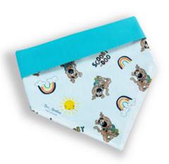 Bandana Scooby dupla face tiffany para pet