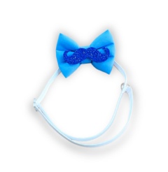 Tiara Novembro Azul para pet de pelos curtos