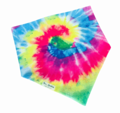 Bandana Tie dye - cores vivas