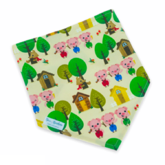 Bandana Três Porquinhos