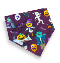 Bandana Turminha do Halloween para pet