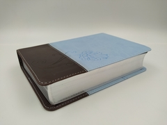 Biblia NTV 04 simil piel dos tonos LG - comprar online