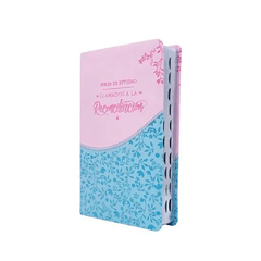 Biblia de estudio Llamados a la reconciliación simil piel
