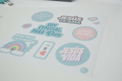 Plancha de stickers - Kairos Libreria Cristiana