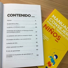 Manual de consejería para el trabajo con niños - comprar online