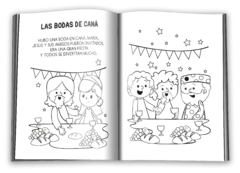 Jesús hizo milagros para colorear - tienda online