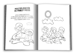 Jesús hizo milagros para colorear - comprar online