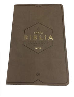 Biblia NVI 06 simil piel canto dorado - comprar online