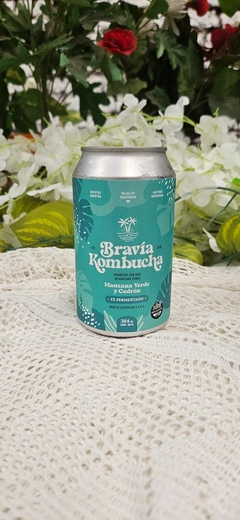 Kombucha Manzana Verde y Cedrón 354 ml