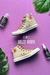 Estilo Converse Botitas Beige - AR