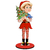 DUENDE SAIA VERMELHA COM PEDESTAL - 11X24X6,6CM - comprar online