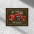 Quadro Decorativo Mdf - Placa Garagem Moto Antiga Masculino