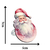 KIT ANEL GUARDANAPO BUSTO DE PAPAI NOEL - 7,5 X 7,3 X 4,3CM - comprar online