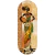 Kit Com 2 Placas Decorativas Em Mdf - Mulheres Africanas Negras - 21,5x59cm - LITDecora
