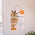 Placa Decorativa Em Mdf - Plante o Bem - 21,5 X 42 Cm na internet