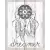 Placa Decorativa Em Mdf - Dreamer - 19 X 24 Cm