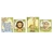 Kit Com 4 Placas Decorativas - Animais Safari