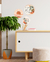 Kit Com 3 Placas Boho Minimalista 19,5 x 19,5cm / 24,5 x 24,5cm / 29 x 29cm