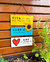 Placa Decorativa Em Mdf - Viva Pois Nada - 21 X 37 Cm