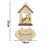 Placa Decorativa Mdf Casa De Passarinhos Bem-vindo 16x31cm na internet