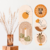 Kit Com 4 Placas Boho 19,5 x 19,5 / 21,5 x 59cm