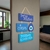 Placa Decorativa Em Mdf - Pense Positivo Olho Grego Otimismo
