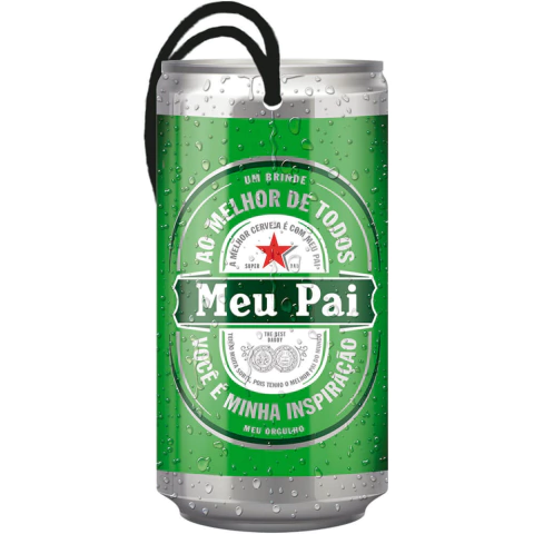 Tag Em Mdf - Cerveja Meu Pai -7 X 14 Cm