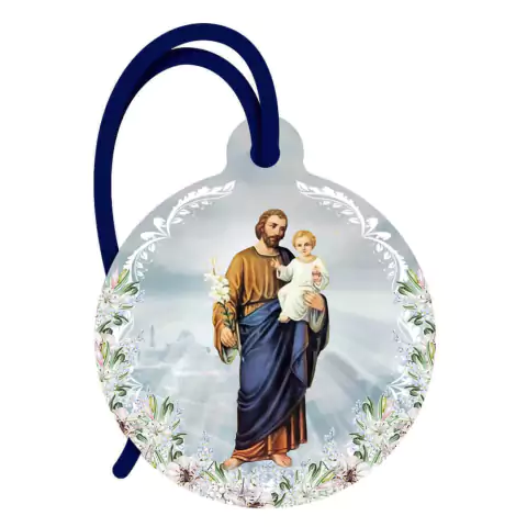 Tag Em Mdf - São José - 8 X 9 Cm