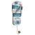 Cabideiro em MDF - Chinelo Decoração de Praia - 10 X 29 cm tom azul