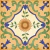 Porta-Copos Em Mdf - Azulejos - 9,5 X 9,5 Cm - LITDecora