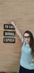 Placa Decorativa Em Mdf - Eu Amo Quando - 29 X 55 Cm - comprar online