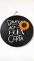 Placa Decorativa Em Mdf - Deus Sempre Age - 20 X 22 Cm - LITDecora