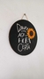 Placa Decorativa Em Mdf - Deus Sempre Age - 20 X 22 Cm - loja online