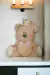 Placa Decorativa - Ursinha Com Coroa - 19,5 x 22 Cm - comprar online