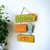 Placa Decorativa Em Mdf - A Felicidade Coisas Simples - 27 X 40 Cm