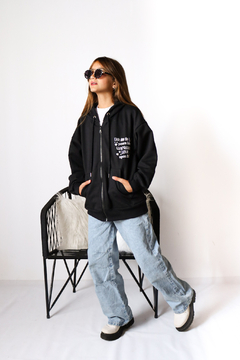 Campera de frisa LOVE de nena - Kids Store