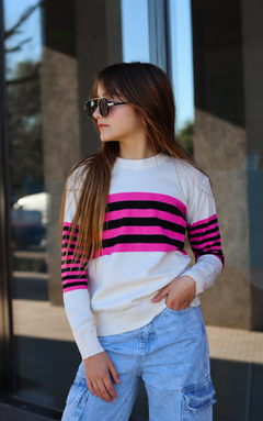 Sweater de hilo importado de nena (art.400)