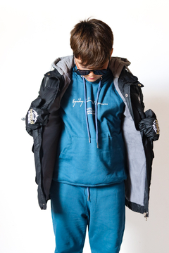 Imagen de Campera IMPORTADA con piel por dentro de varon EPODSIDLKN (incluye guantes)