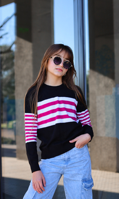 Sweater de hilo importado de nena (art.400) - tienda online