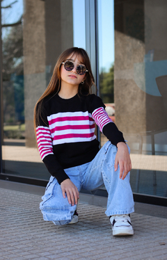 Sweater de hilo importado de nena (art.400)