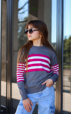 Sweater de hilo importado de nena (art.400) - Kids Store