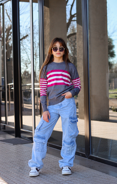 Sweater de hilo importado de nena (art.400) - comprar online