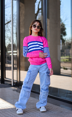 Sweater de hilo importado de nena (art.400)