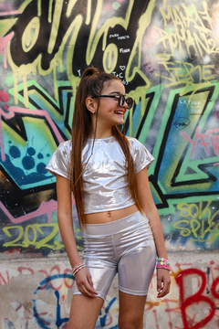 Conjunto metalizado Biker - Kids Store